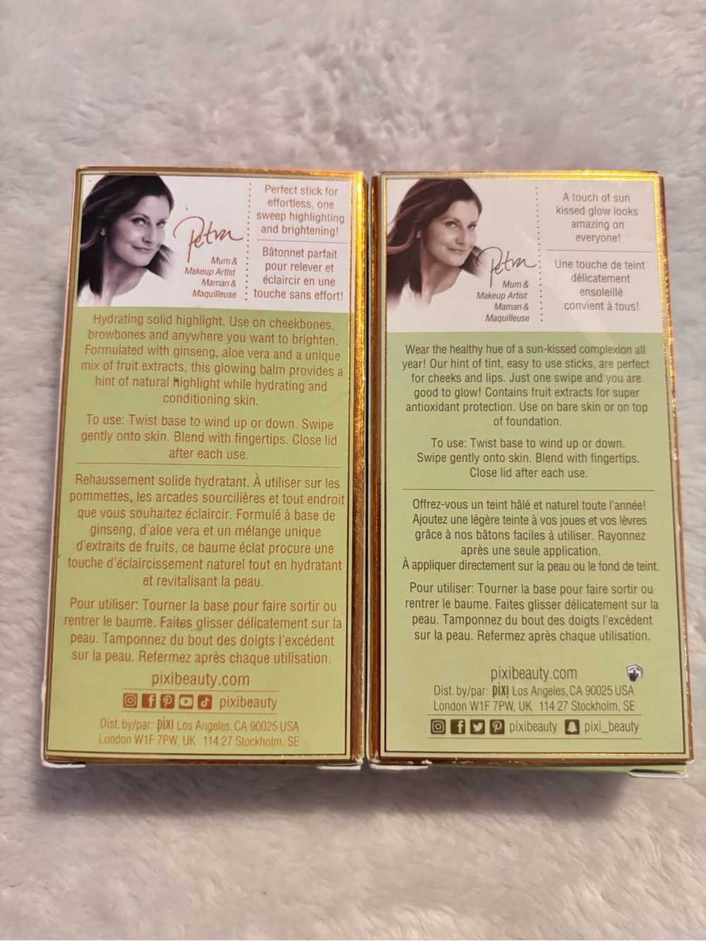 Pixi On-the-Glow BRONZE & SUPERGLOW Stick Set — Bronze and Pink - Picture 2 of 2